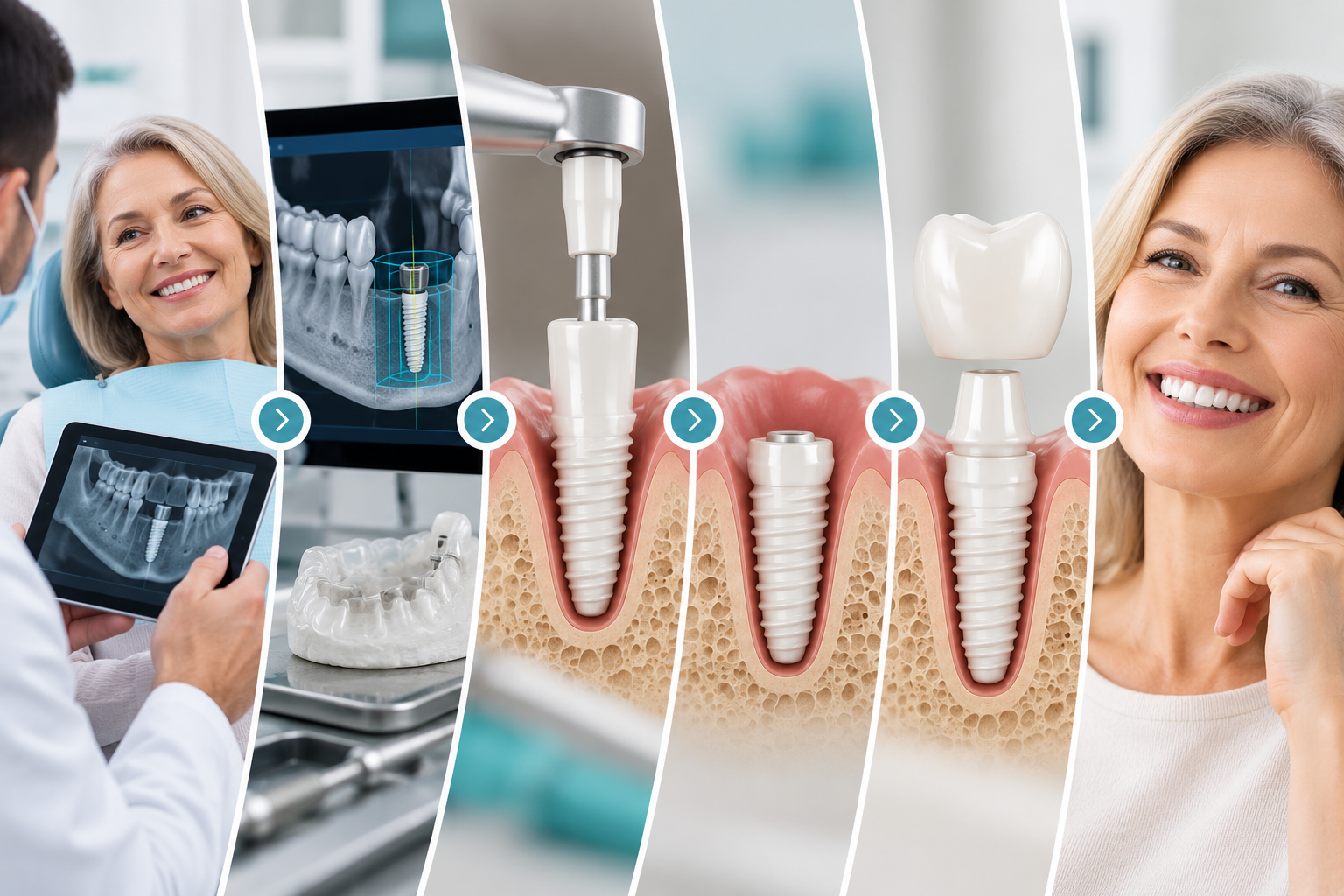dental implant restoration image
